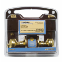 KNOB BED&BATH POLISHED BRASS F - CAJA DE 4