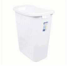 HAMPER OPEN RECT WHITE STERILI - CAJA DE 6