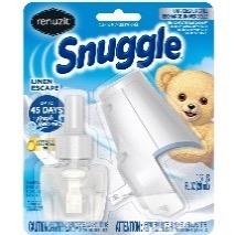Renuzit Snuggle Oil Starter Linen Escape 4/.67floz -CAJA DE 4
