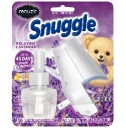 Renuzit Snuggle Oil Starter Relaxing Lavender 4/.67floz -CAJA DE 4