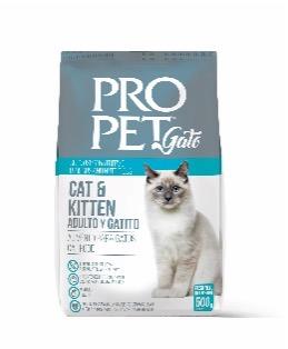 PRO PET GATO 500gm -CAJA DE 12