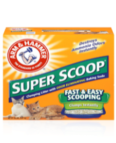 Arm & Hammer Super Scoop Clumping litter,Scent -CAJA DE