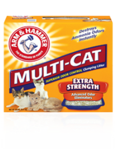 Arm & Hammer Multi-Cat Strength Clumping Litter Frens Scent -CAJA DE
