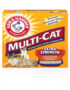 Arm & Hammer Multi-Cat Strength Clumping Litter Frens Scent -CAJA DE