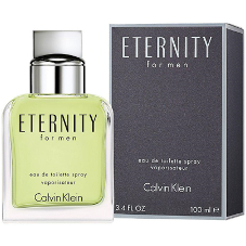 ETERNITY BY CALVIN KLEIN M 3.4 OZ