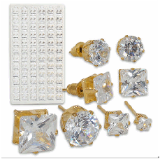 EARRING CUBIC Z REFILL GRS03 - CAJA DE 72