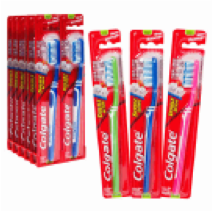 TOOTHBRUSH,MedCOLGATE DBL ACTI - CAJA 120
