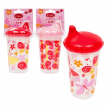 SIPPY CUP,GIRLS SLIM PLST 2ASS - CAJA 144