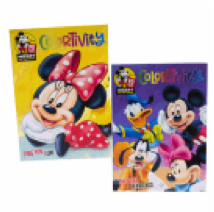 CLRN'G BOOK,80pg MICKEY & MINN - CAJA DE 36