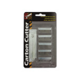 Carton Cutter with Extra Blades - CAJA DE 24