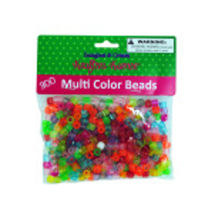 Multi-Color Crafting Pony Beads - CAJA DE 24
