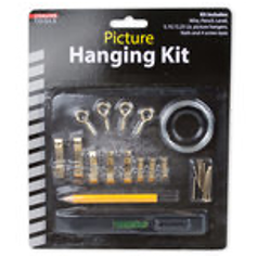 Picture Hanging Kit with Level - CAJA DE 24