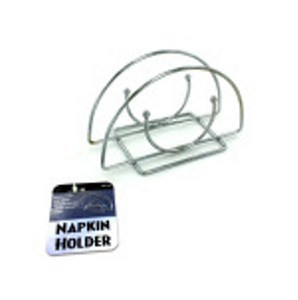 Wire Chrome Napkin Holder - CAJA DE 24