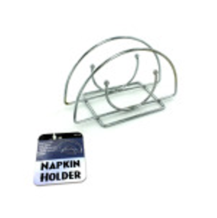 Wire Chrome Napkin Holder - CAJA DE 24