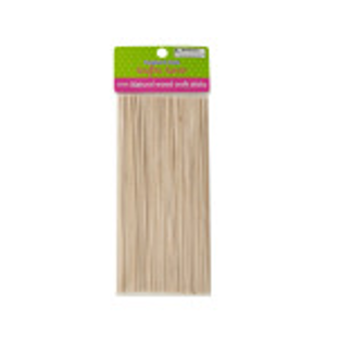 Skinny Natural Wood Craft Sticks - CAJA DE 24