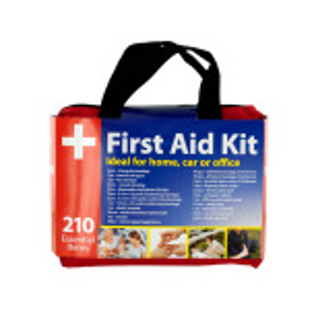 First Aid Kit in Easy Access Carrying Case - CAJA DE 12