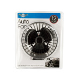 12 Volt Auto Fan with Suction Cup - CAJA DE 10