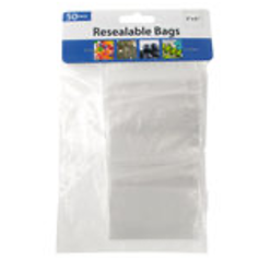 Medium Resealable Storage Bags - CAJA DE 24