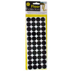 Self-Adhesive Round Floor Protectors - CAJA DE 24