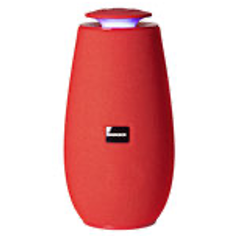 MAGNAVOX Red Bluetooth Speaker with Color Changing Lights - CAJA DE 1