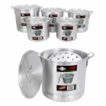 TOCK POT,5pc20qt-52qt STEAMER - CAJA DE 1