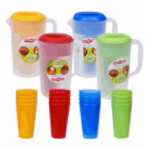 PITCHER,2 1/4qt w4-13ozTUMBLER - CAJA DE 48
