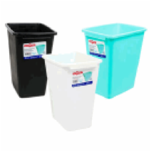 WASTE BASKET,10qt  3ASSTD COLO - CAJA DE 24