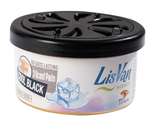 LISVAN COOL BLACK TINS - CAJA DE 18