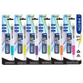 BAZIC Prism 0.7 mm Mechanical Pencil w/ Ceramic High-Quality Lead -CAJA 24