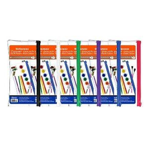 BAZIC 11" x 5" Clear Pencil Pouch -CAJA 24