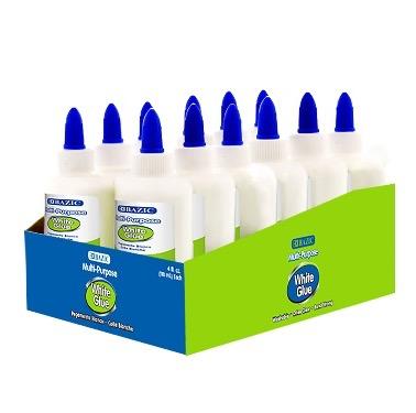 BAZIC 4 FL OZ (118 mL) White Glue -CAJA 48