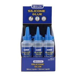 BAZIC 3.38 FL OZ (100 mL) Silicone Glue -CAJA 12