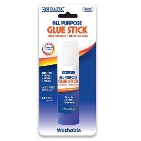 BAZIC 1.27 oz (36g) Premium Glue Stick -CAJA 24