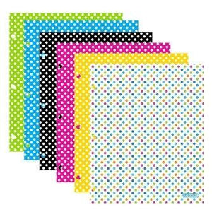 BAZIC Polka Dot 2-Pockets Portfolios -CAJA 48