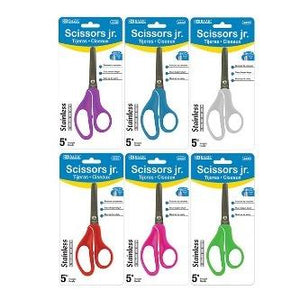 BAZIC 5" Blunt Tip School Scissors -CAJA 24