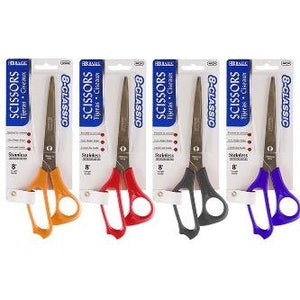 BAZIC 8" Stainless Steel Scissors -CAJA 24