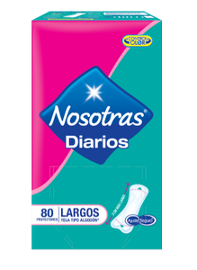 NOSOTRAS DIARIOS LARGOS 12/80 - CAJA DE 12