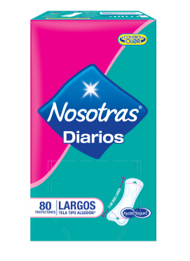 NOSOTRAS DIARIOS LARGOS 12/80 - CAJA DE 12