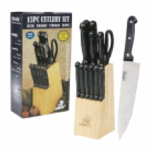 CUTLERY SET,13PC MASTER CHEFwW - CAJA DE 6