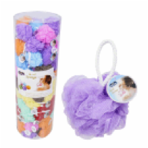 BATH SPONGES,8 COLORS  - CAJA 120