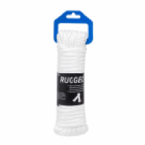 ROPE,8MMx10M RUGGED WHITE - CAJA DE 72