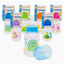 BABY BOTTLE,4oz 6ASTwSILICONE - CAJA DE 48