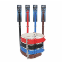 DOG COLLAR,21.85"LARGE4-AST - CAJA DE 48