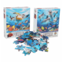 PUZZLE,50pcLENTICULAR 2AST DOL - CAJA DE 12
