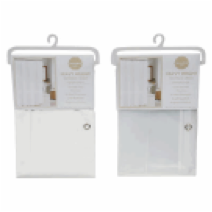SHOWER CURTAIN LINER,HEAVY WEI - CAJA DE 12