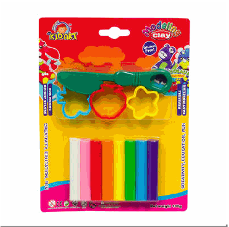 PLAYSET,12ct MODELING CLAYw4MO - CAJA DE 24