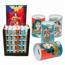 SAVING BANK,WONDER WOMAN 3 ASS - CAJA 90