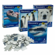 PUZZLE,50pc 3D SEA/POLAR 4ASST - CAJA DE 12