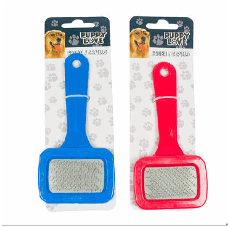PET BRUSH,W/HANDLE 2 ASST - CAJA DE 48
