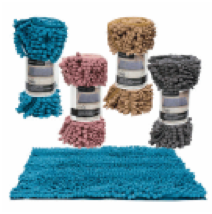 BATH MAT,15x22.8"CHENILLE ASST - CAJA DE 24